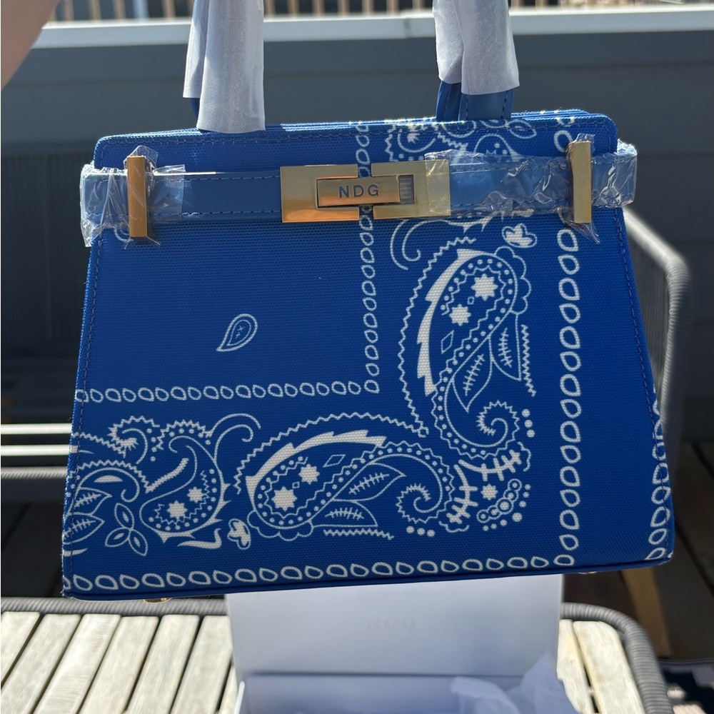 NRG Jeanne bandanna Blue Women's Bag new